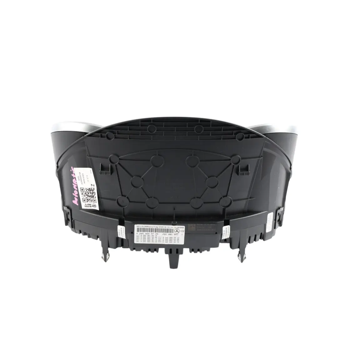Mercedes W205 AMG Instrument Cluster Speedometer Petrol Automatic - SKU RHD-A2059009728 - Part number A2059009728