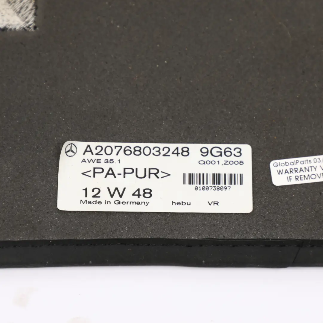 Floor Mats Set AMG Interior Front Rear Footwell Floor Covers to Mercedes W204 with Part number A2076803248 Mercedes W204 Floor Mats Set AMG Interior Front Rear Footwell Floor Covers - SKU RHD-A2076803248 - Part number A2076803248