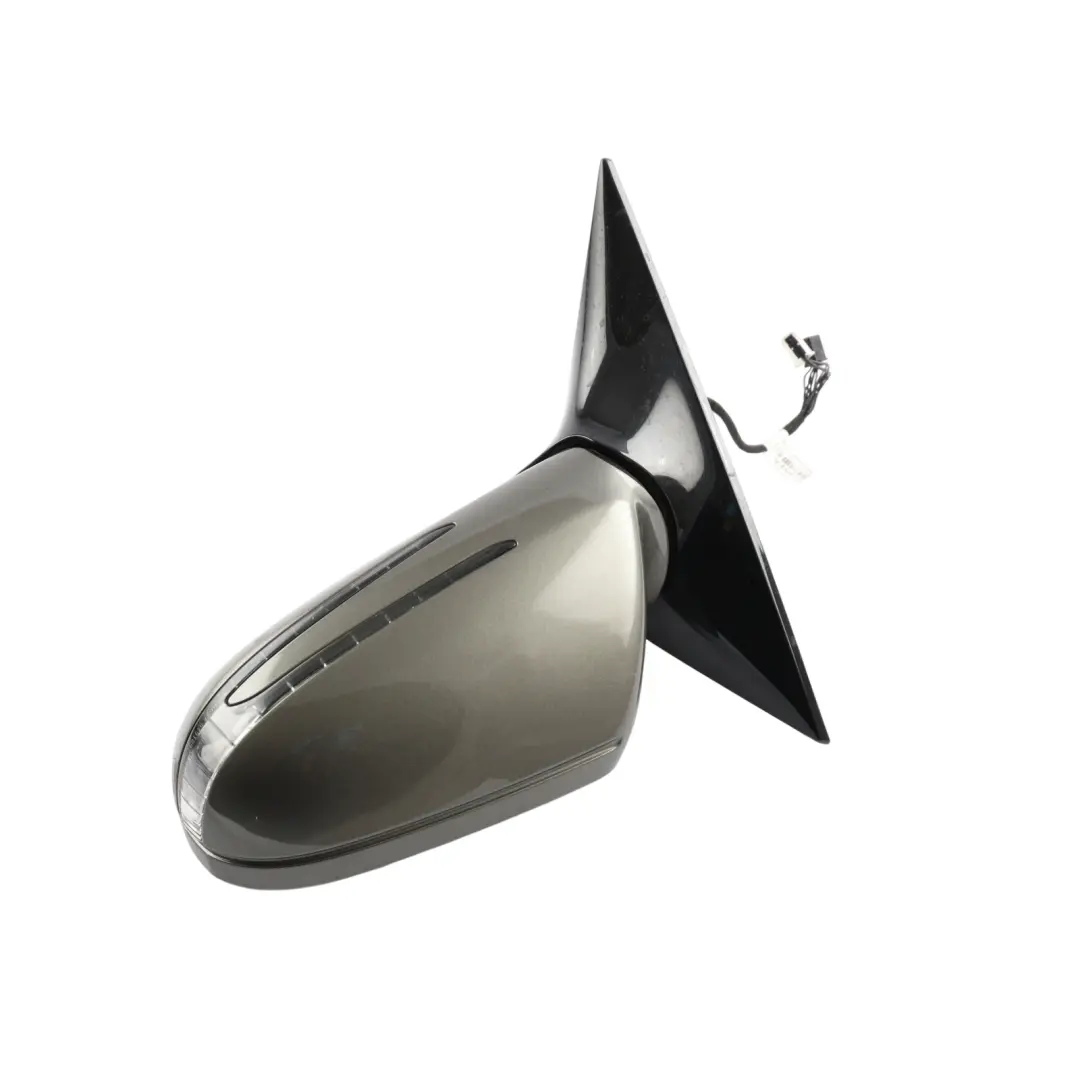 Side Wing Mirror Auto Dip Left N/S Stannite Grey - 786 to Mercedes C207 with Part number A2078100576 Mercedes C207 Side Wing Mirror Auto Dip Left N/S Stannite Grey - 786 - SKU RHD-A2078100576-STA - Part number A2078100576