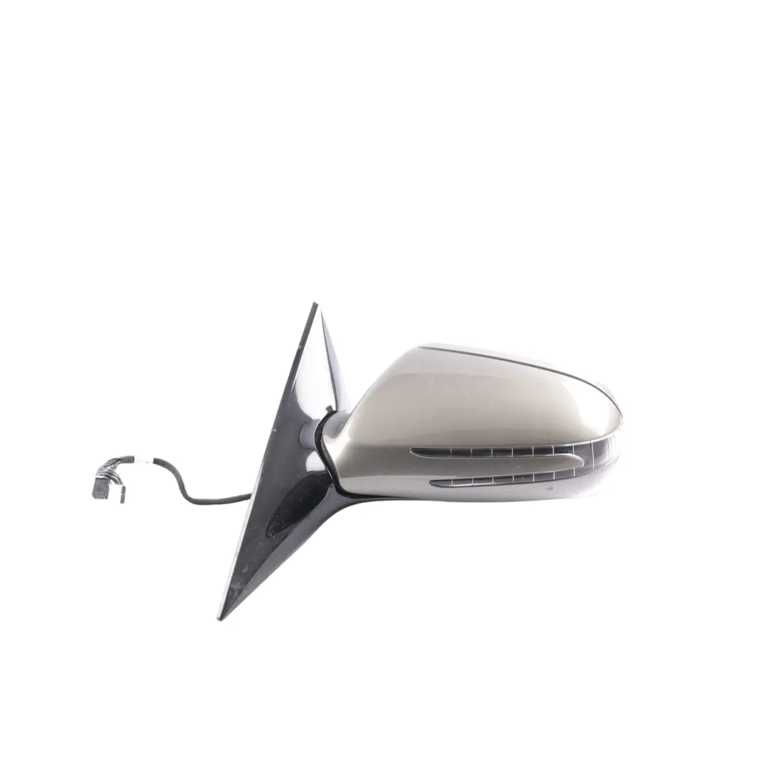 Side Wing Mirror Auto Dip Left N/S Stannite Grey - 786 to Mercedes C207 with Part number A2078100576 Mercedes C207 Side Wing Mirror Auto Dip Left N/S Stannite Grey - 786 - SKU RHD-A2078100576-STA - Part number A2078100576