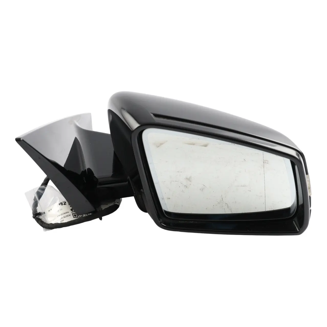 Mercedes C207 Wing Mirror Door Right O/S High Gloss Auto Dip Obsidian Black 197