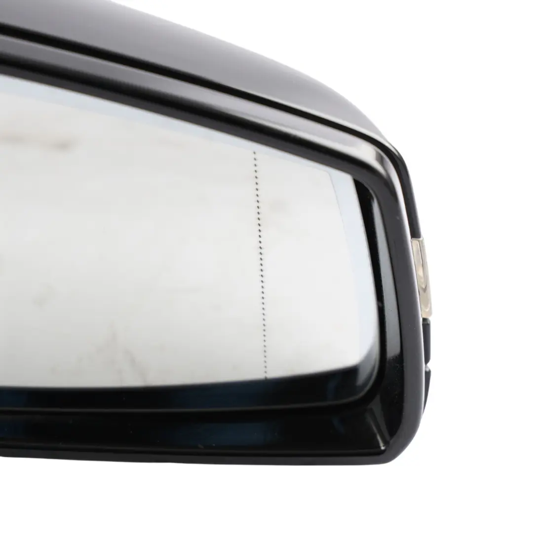 Mercedes C207 Wing Mirror Door Right O/S High Gloss Auto Dip Obsidian Black 197 - SKU rhd-A2078101676-OB - Part number A2078101676