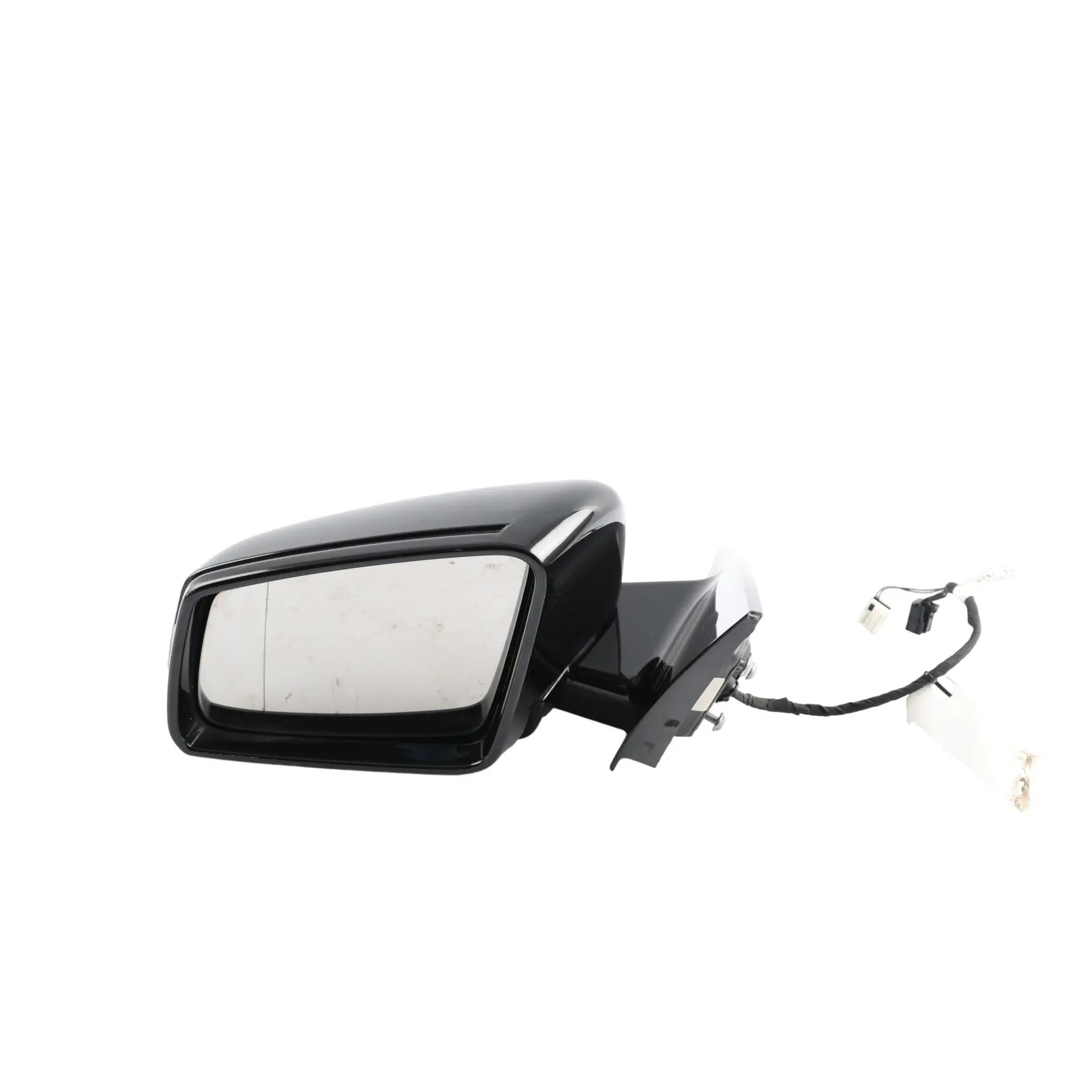 Mercedes C207 Wing Mirror Door Left N/S High Gloss Auto Dip Obsidian Black - 197