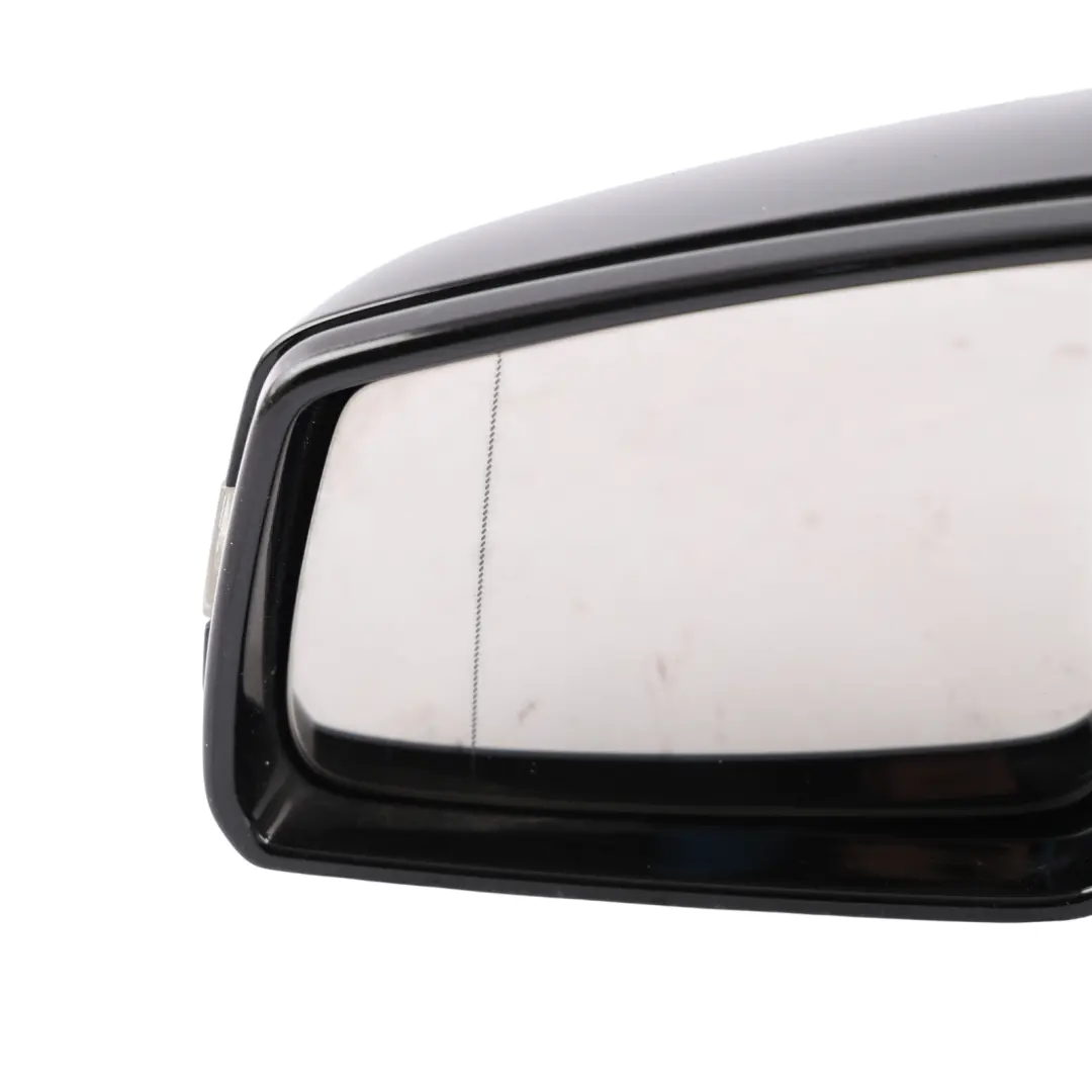 Mercedes C207 Wing Mirror Door Left N/S High Gloss Auto Dip Obsidian Black - 197 - SKU RHD-A2078101976-OB1 - Part number A2078101976
