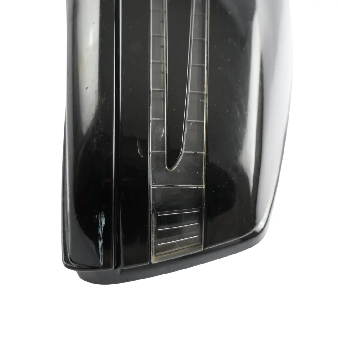 Mercedes C207 Wing Mirror Door Left N/S High Gloss Auto Dip Obsidian Black - 197 - SKU RHD-A2078101976-OB1 - Part number A2078101976
