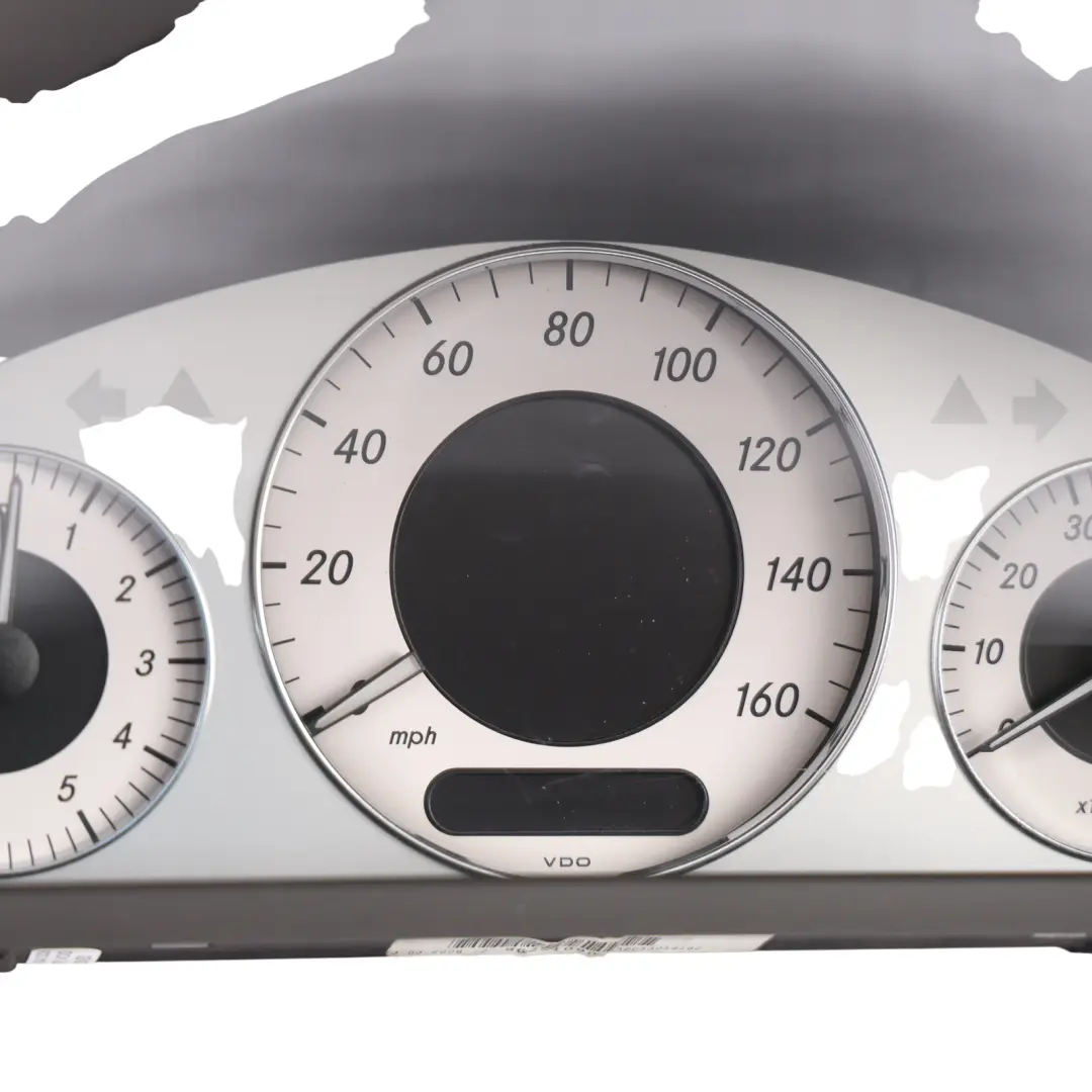 Instrument Cluster Speedo Clocks Petrol Automatic to Mercedes A209 with Part number A2095409047 Mercedes A209 Instrument Cluster Speedo Clocks Petrol Automatic - SKU RHD-A - Part number A2095409047