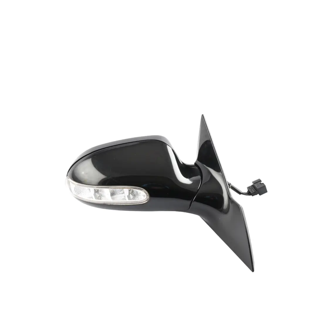 Mercedes CLK C209 Wing Mirror Power Fold Door Right O/S Obsidian Black - 197 - SKU rhd-A2098100676-OB - Part number A2098100676