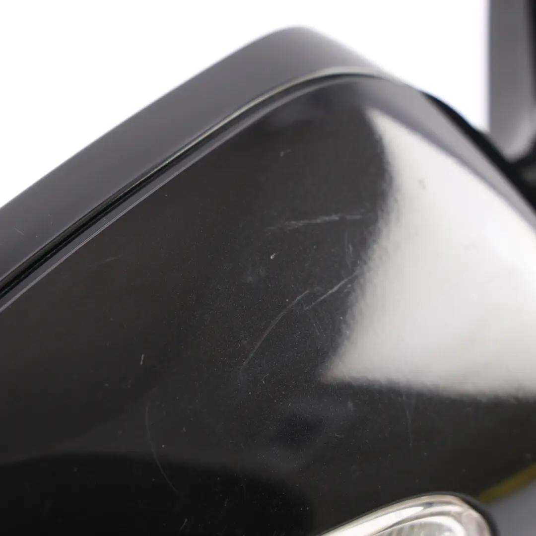 Mercedes CLK C209 Wing Mirror Power Fold Door Right O/S Obsidian Black - 197 - SKU rhd-A2098100676-OB - Part number A2098100676