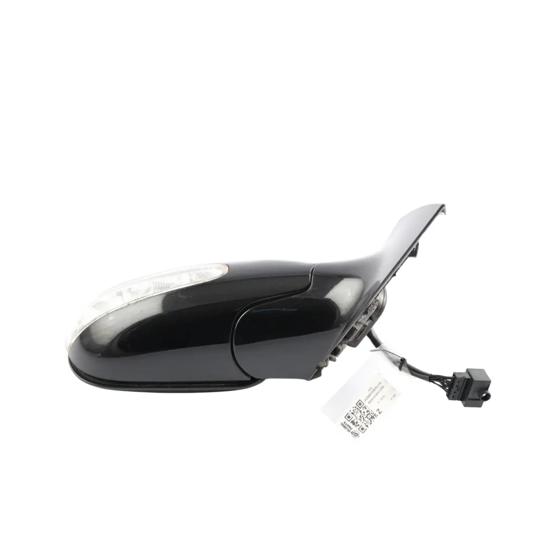 Mercedes CLK C209 Wing Mirror Power Fold Door Right O/S Obsidian Black - 197 - SKU rhd-A2098100676-OB - Part number A2098100676