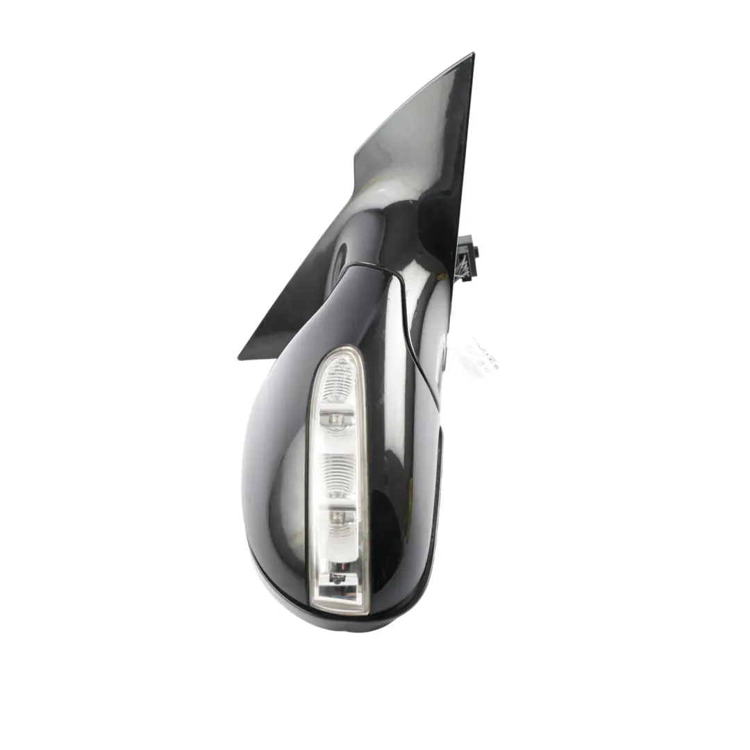 Mercedes CLK C209 Wing Mirror Power Fold Door Right O/S Obsidian Black - 197 - SKU rhd-A2098100676-OB - Part number A2098100676