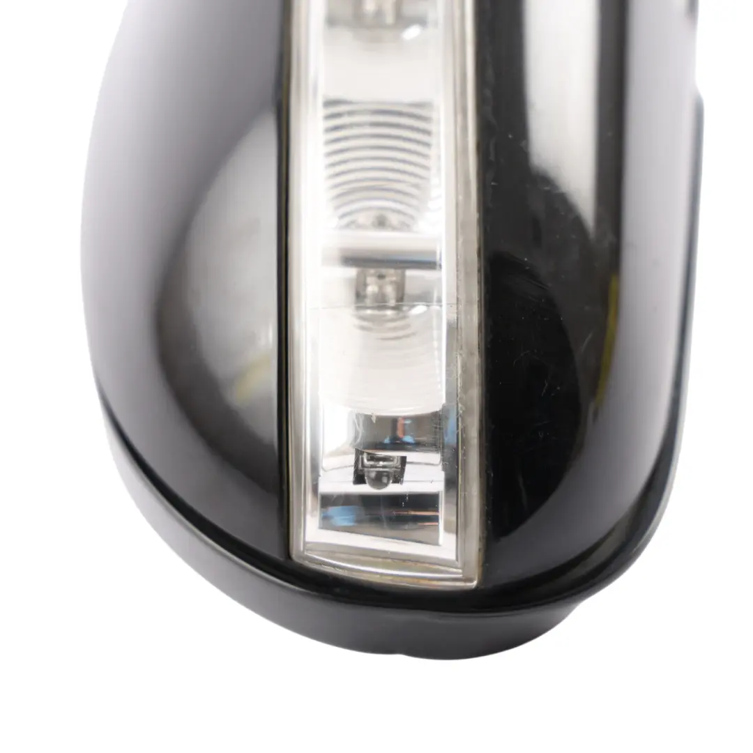 Mercedes CLK C209 Wing Mirror Power Fold Door Right O/S Obsidian Black - 197 - SKU rhd-A2098100676-OB - Part number A2098100676
