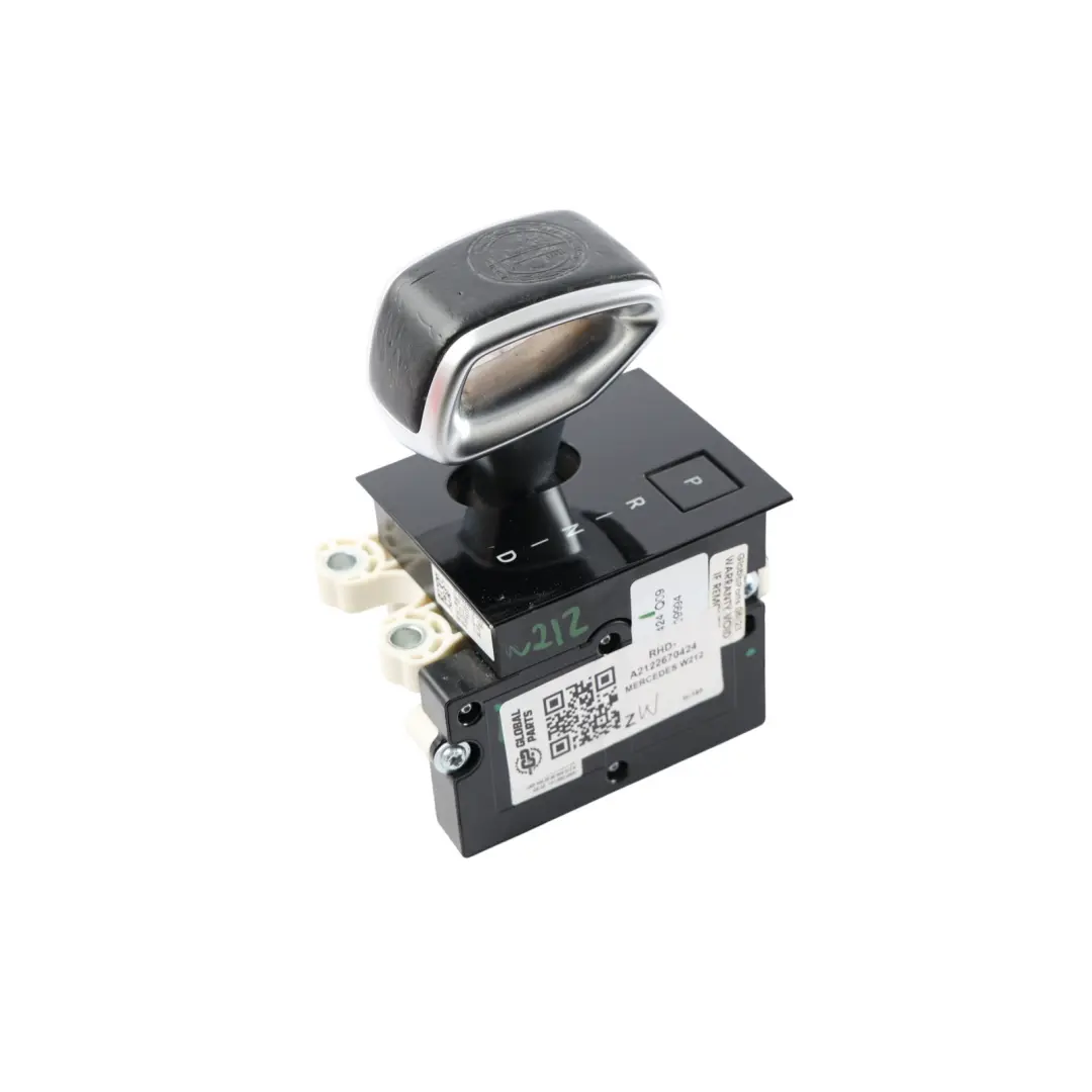Mercedes W212 E63 AMG Gear Selector Gearshift Switch Knob Automatic - SKU RHD-A2122670424 - Part number A2122670424