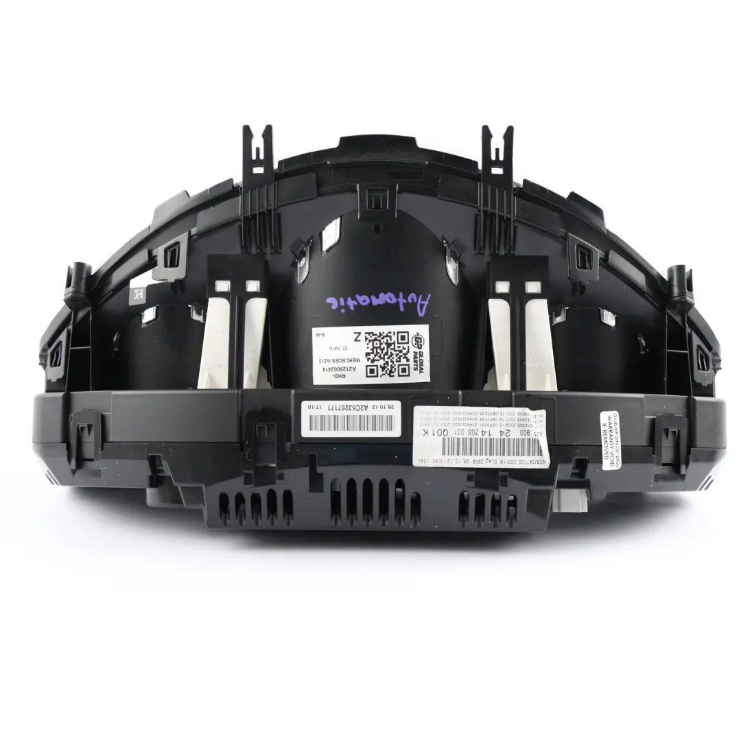 Mercedes W212 Instrument Cluster Speedometer Hybrid Automatic - SKU RHD-A2129002414 - Part number A2129002414