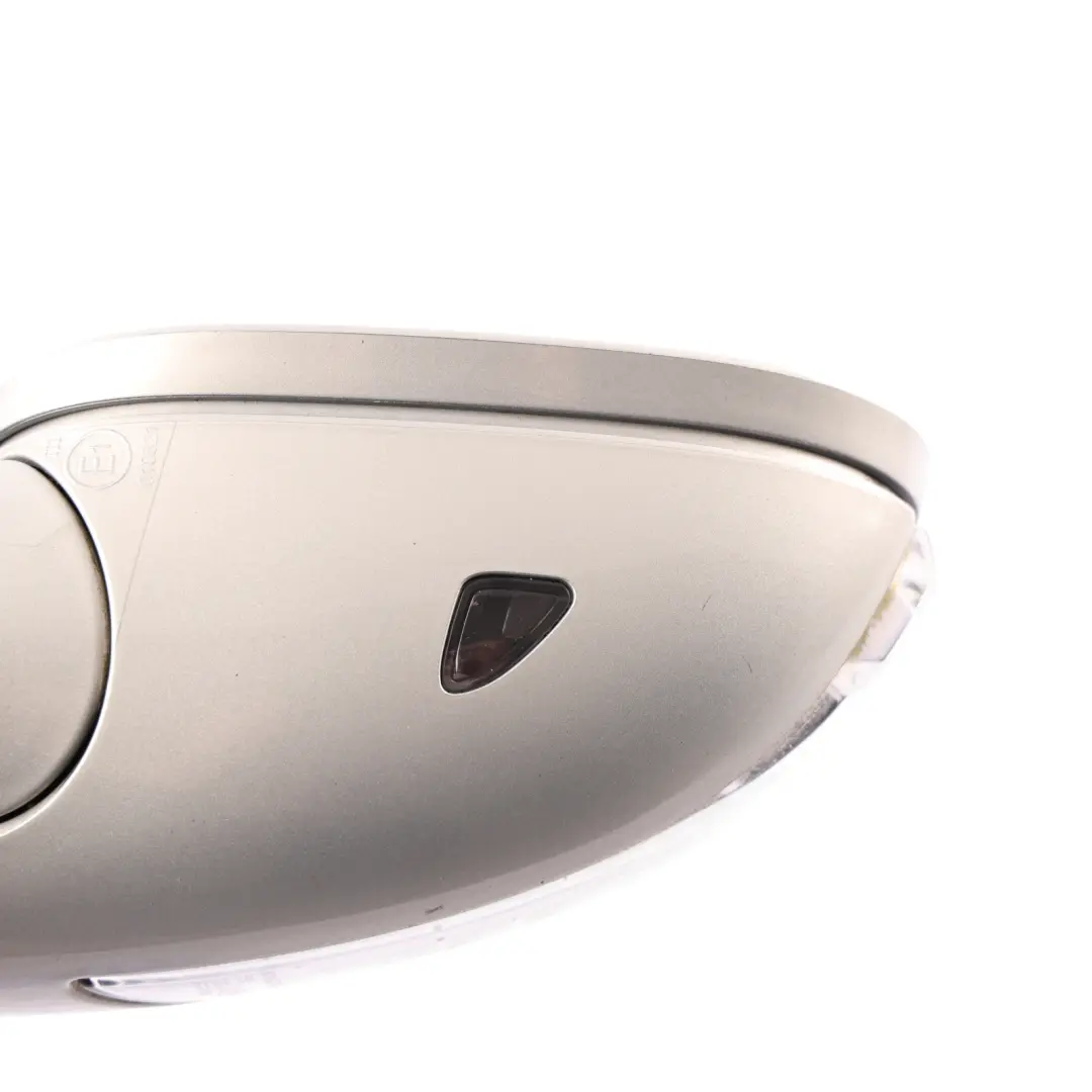 Mercedes CLS C219 Mirror Door Right O/S Electric Designo Silver-029 - SKU RHD-A2198100876-SVR - Part number A2198100876