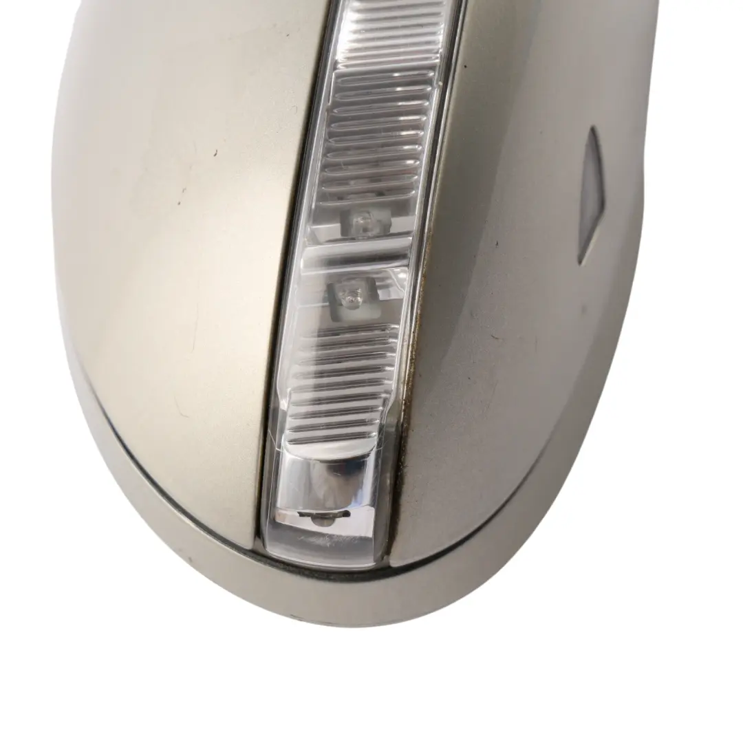 Mercedes CLS C219 Mirror Door Right O/S Electric Designo Silver-029 - SKU RHD-A2198100876-SVR - Part number A2198100876