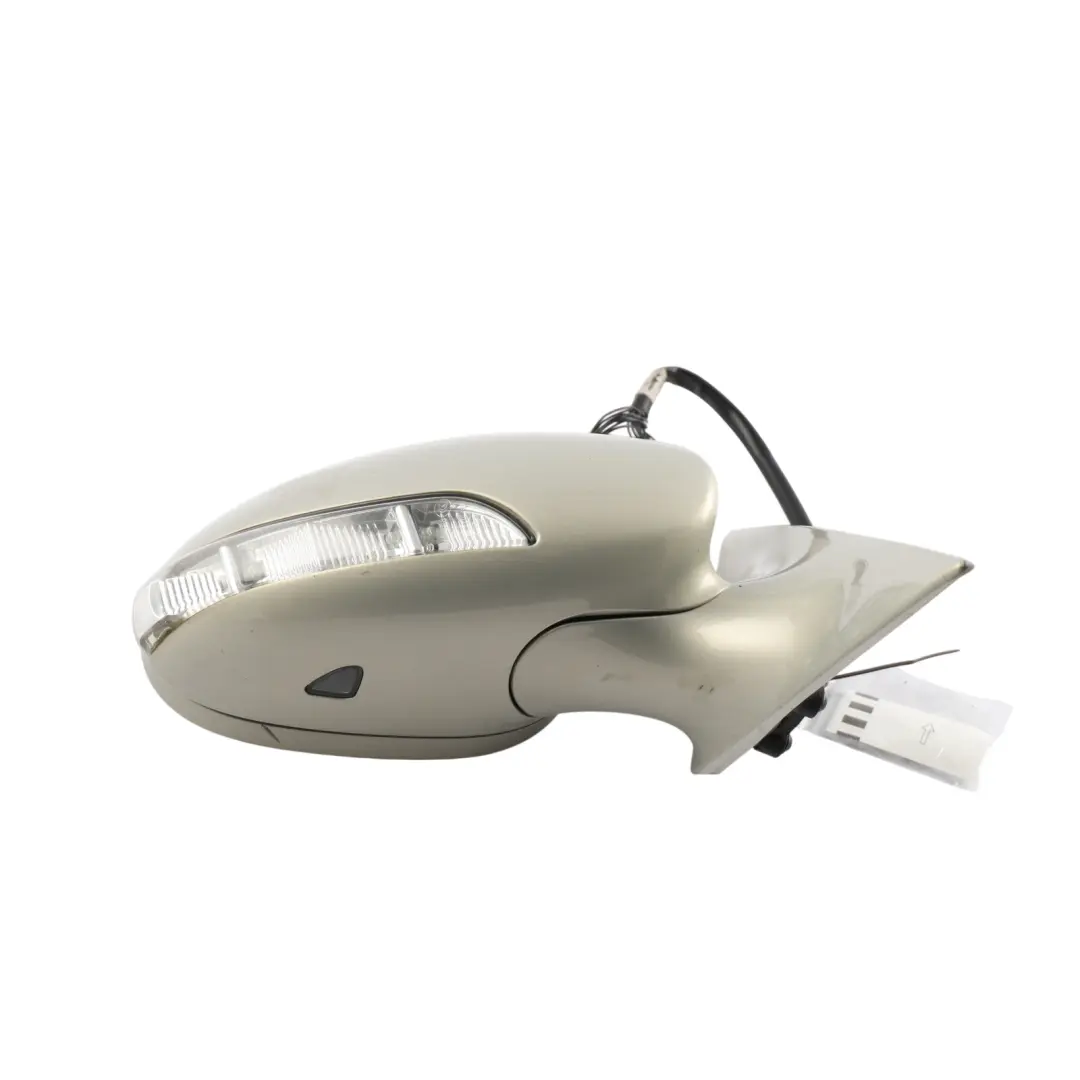 Mercedes CLS C219 Mirror Door Right O/S Electric Designo Silver-029 - SKU RHD-A2198100876-SVR - Part number A2198100876