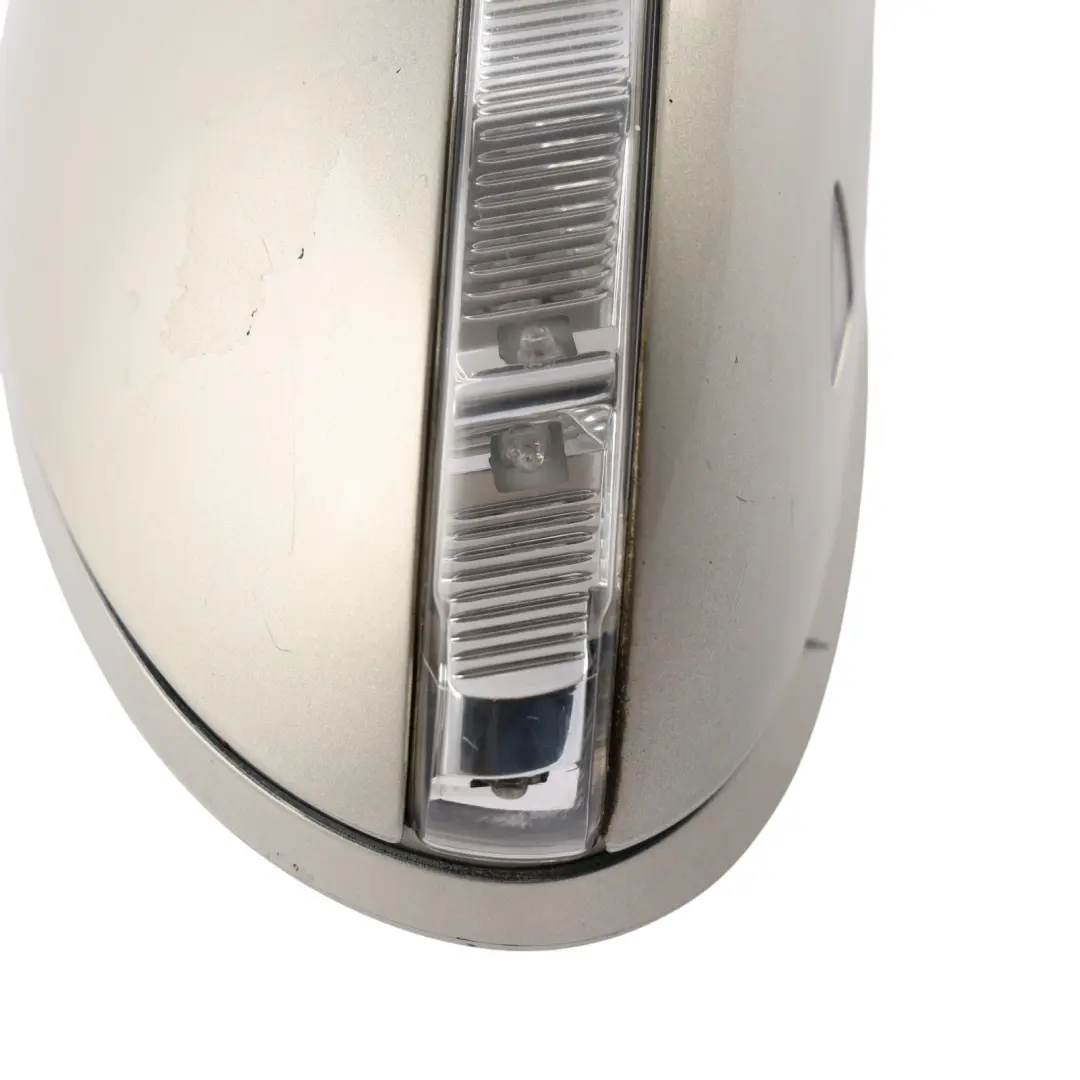 Mercedes CLS C219 Mirror Door Right O/S Electric Designo Silver-029 - SKU RHD-A2198100876-SVR - Part number A2198100876