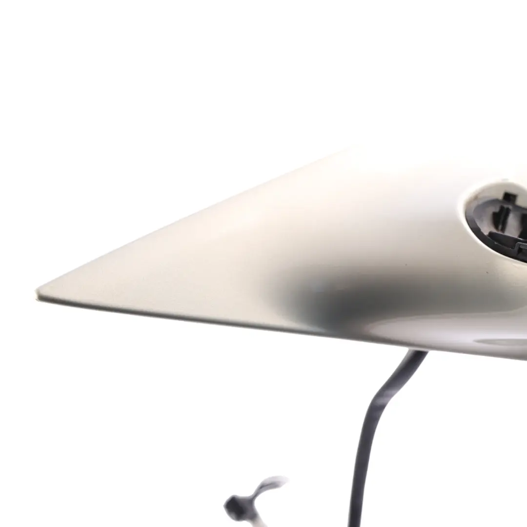 Left Mirror Wing Base Designo Silver Metallic - 029 to Mercedes C219 with Part number A2198110310 Mercedes C219 Left Mirror Wing Base Designo Silver Metallic - 029 - SKU RHD-A2198110310-SVR - Part number A2198110310