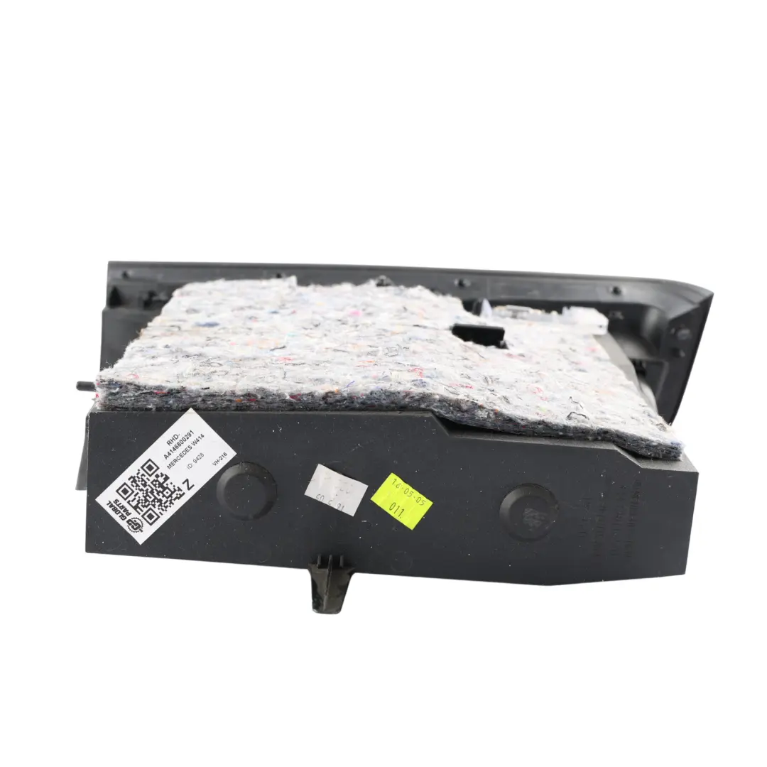 Mercedes Vaneo W414 Glove Box Storage Compartment Passenger's Side - SKU RHD-A4146800291 - Part number A4146800291