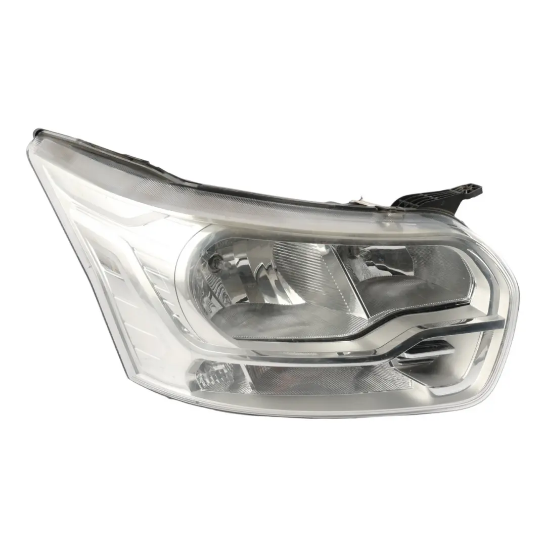 Ford Transit Mk8 Front Lamp Headlight Halogen Right O/S - SKU RHD-BK31-13W029-B - Part number BK31-13W029-B
