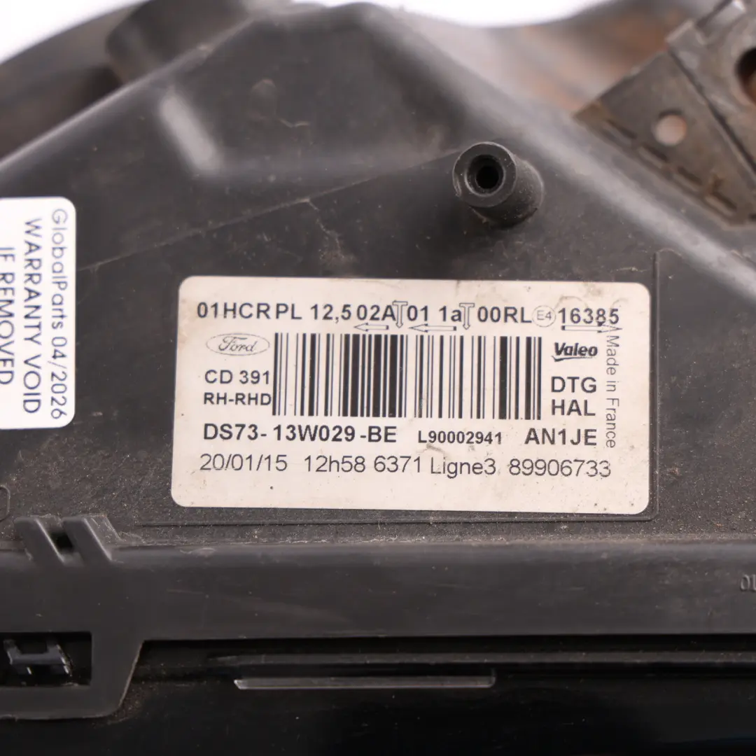 Ford Mondeo Mk5 Headlight Headlamp Light Lamp Front Right O/S - SKU RHD-DS73-13W029-BE - Part number DS73-13W029-BE