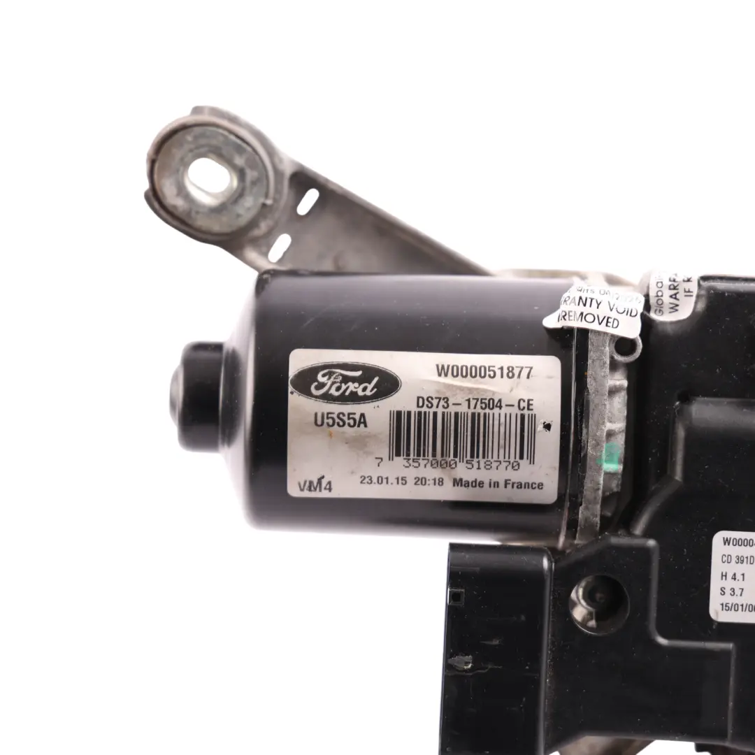 Ford Mondeo MK5 Front Windscreen Wiper Motor Right O/S Side - SKU RHD-DS73-17504-CE - Part number DS73-17504-CE