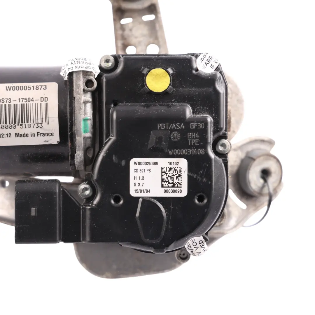 Mk5 Front Windscreen Wiper Motor Left N/S Side to Ford Mondeo with Part number DS73-17504-DD Ford Mondeo Mk5 Front Windscreen Wiper Motor Left N/S Side - SKU RHD-DS73-17504-DD - Part number DS73-17504-DD