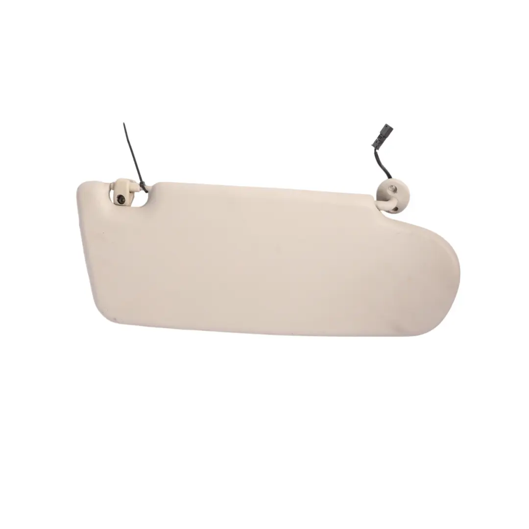 Land Rover Freelander L314 Sun Visor Illuminated Mist Grey Left N/S - SKU RHD-EDQ501270LUM - Part number EDQ501270LUM