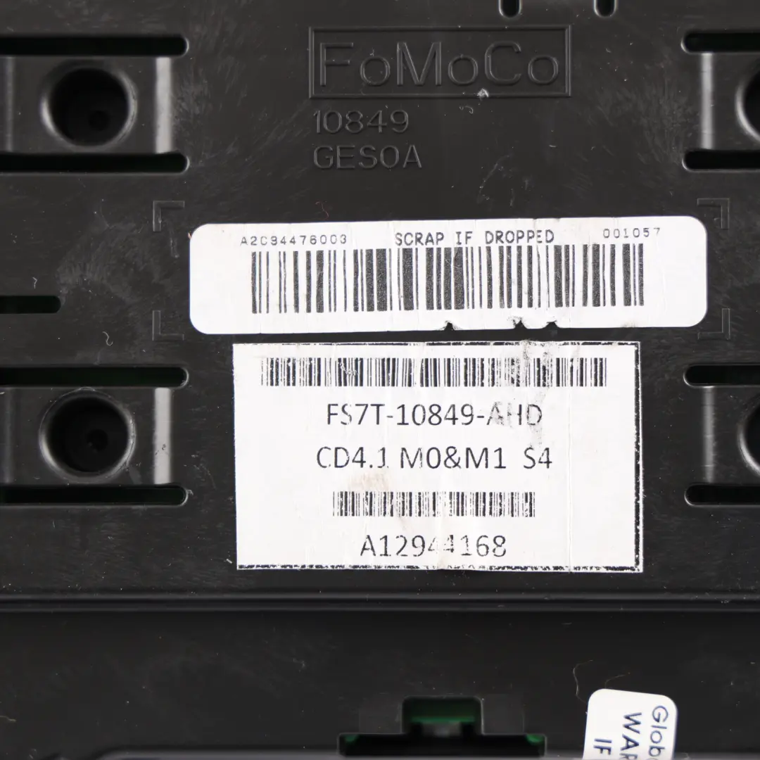 Ford Mondeo MK5 Speedometer Instrument Cluster Diesel Manual - SKU RHD-FS7T-10849-AHC - Part number FS7T-10849-AHC