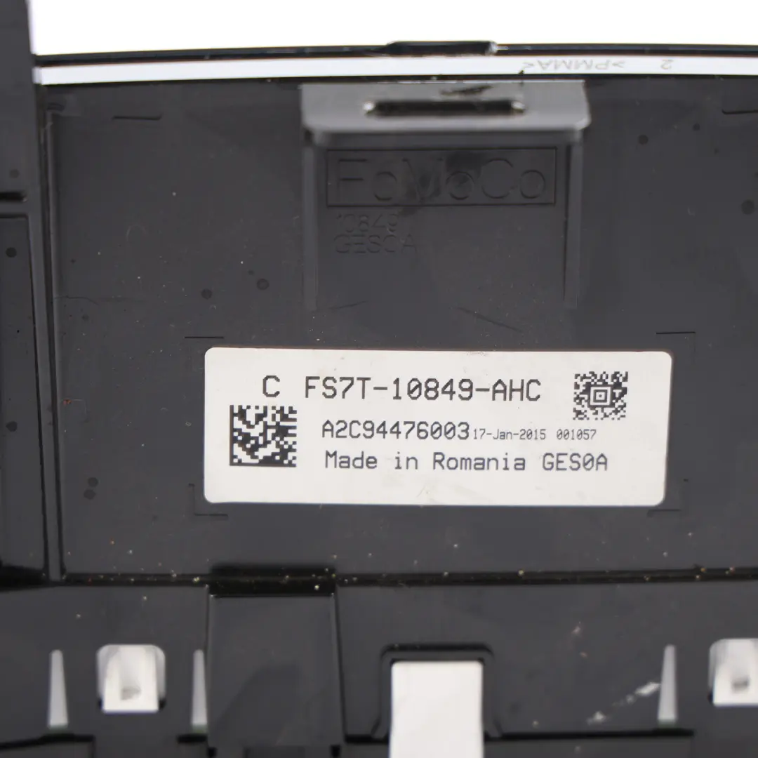 MK5 Speedometer Instrument Cluster Diesel Manual to Ford Mondeo with Part number FS7T-10849-AHC Ford Mondeo MK5 Speedometer Instrument Cluster Diesel Manual - SKU RHD-FS7T-10849-AHC - Part number FS7T-10849-AHC