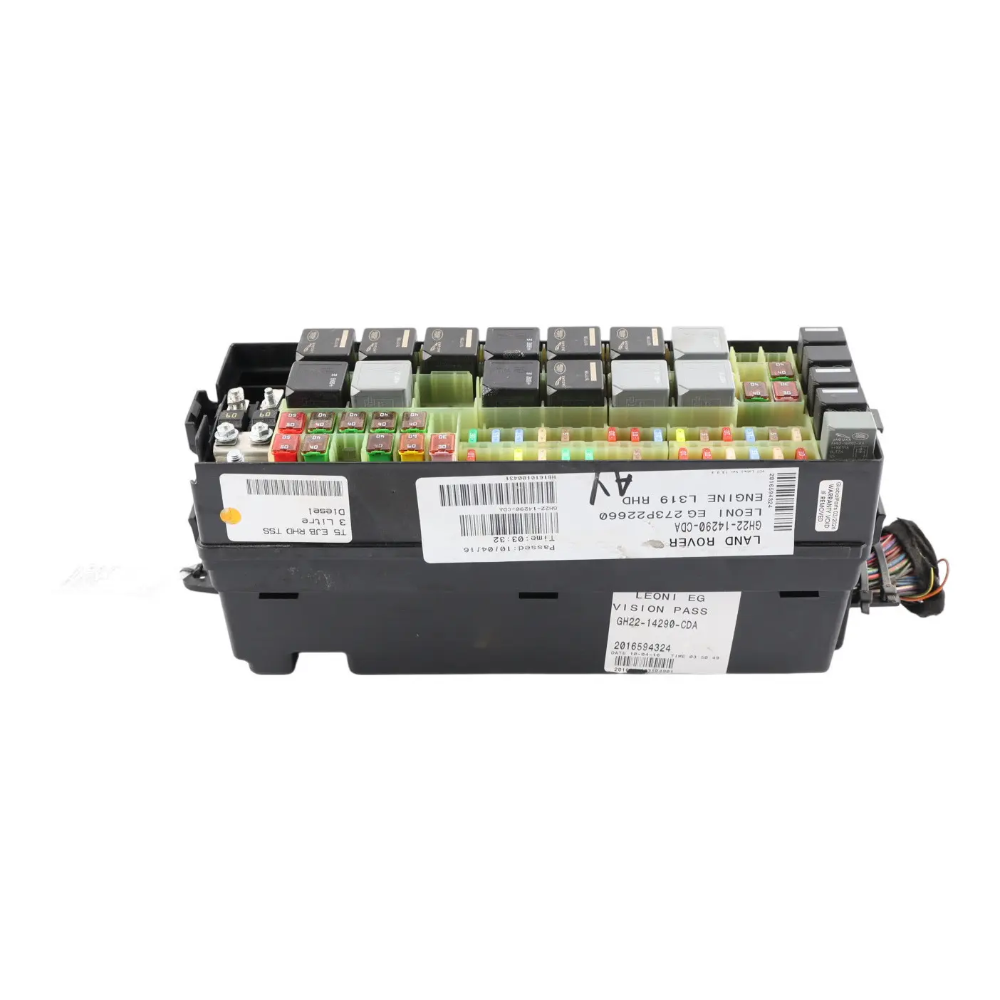 Land Rover Discovery 4 L319 Under Bonnet Fuse Box Realy Unit GH22-14290-CDA