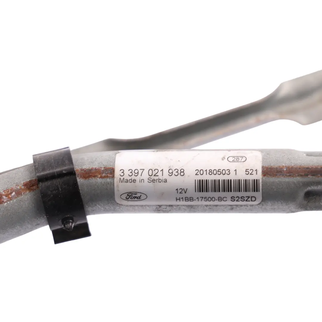 MK8 Front Windscreen Wiper Motor & Linkage Mechanism to Ford Fiesta with Part number H1BB-17500-BC Ford Fiesta MK8 Front Windscreen Wiper Motor & Linkage Mechanism - SKU RHD-H1BB-17500-BC - Part number H1BB-17500-BC