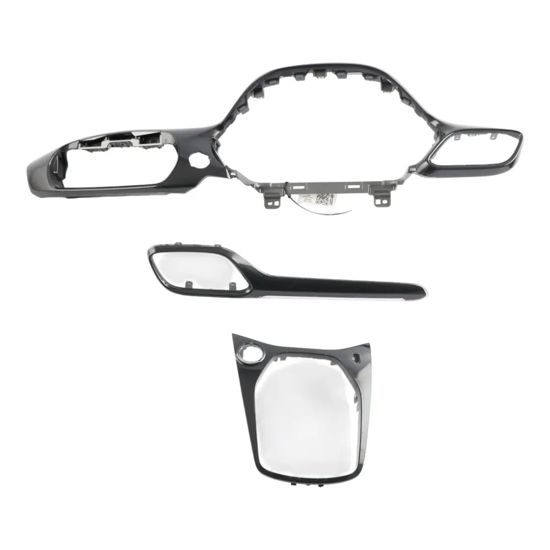 Ford Fiesta Mk8 ST Dashboard Trim Panel Cover Set Carbon Look - SKU RHD-H1BB-18835-DC - Part number H1BB-18835-DC