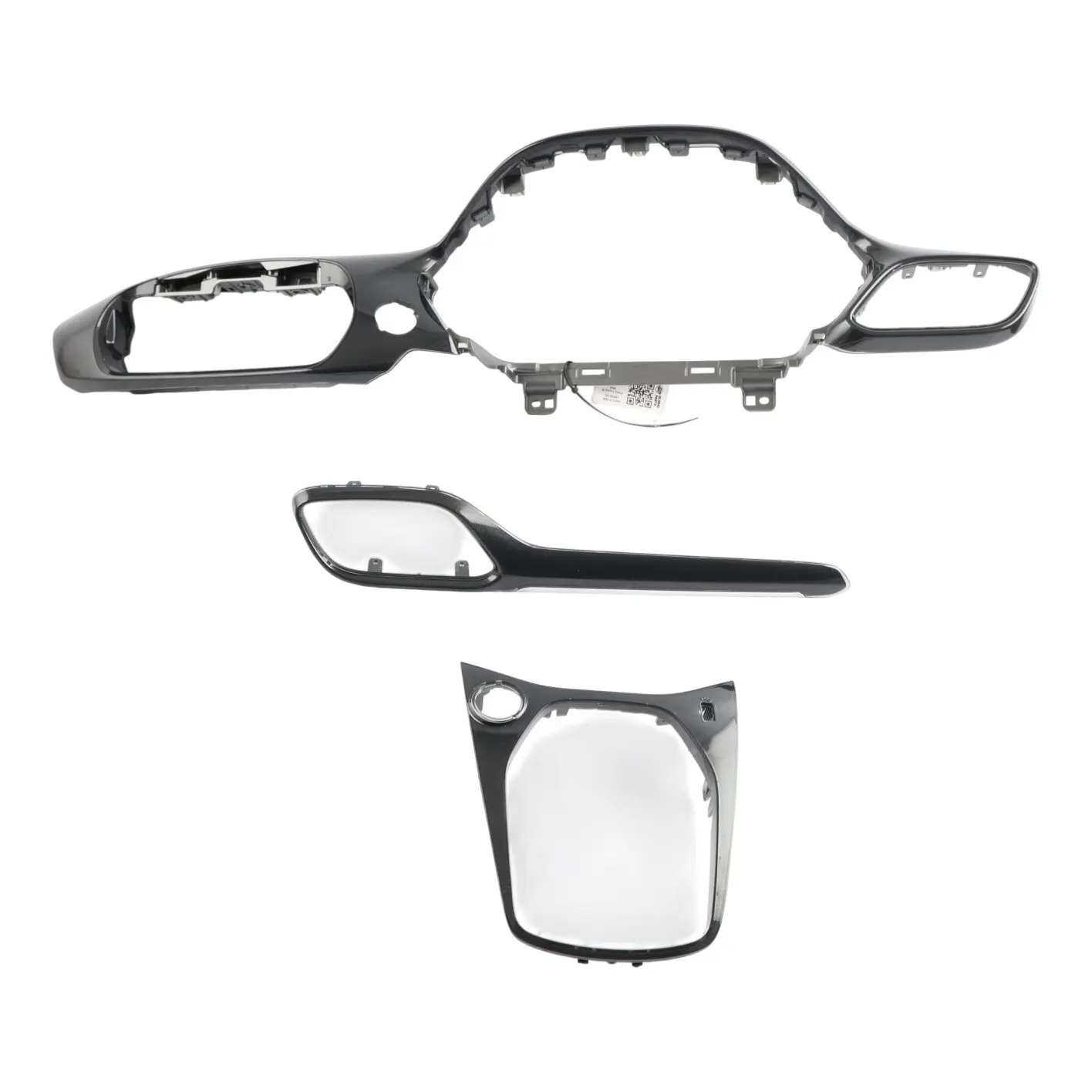 Ford Fiesta Mk8 ST Dashboard Trim Panel Cover Set Carbon Look H1BB-18835-DC