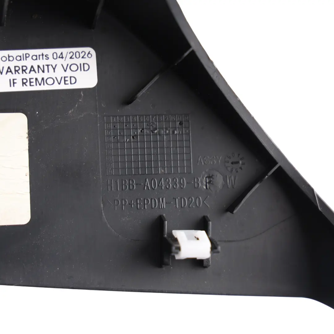 MK8 Dashboard End Trim Cover Panel Right O/S to Ford Fiesta St with Part number H1BB-A04339-BFW Ford Fiesta St MK8 Dashboard End Trim Cover Panel Right O/S - SKU RHD-H1BB-A04339-BFW - Part number H1BB-A04339-BFW
