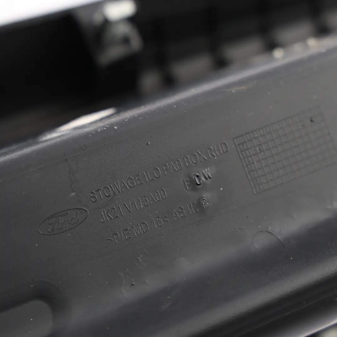 Mk8 Centre Console Storage Compartment Trim JK21-V115A00-B to Ford Transit Custom with Part number JK21-V115A00-BCW Ford Transit Custom Mk8 Centre Console Storage Compartment Trim JK21-V115A00-B - SKU RHD-JK21-V115A00-BCW - Part number JK21-V115A00-BCW