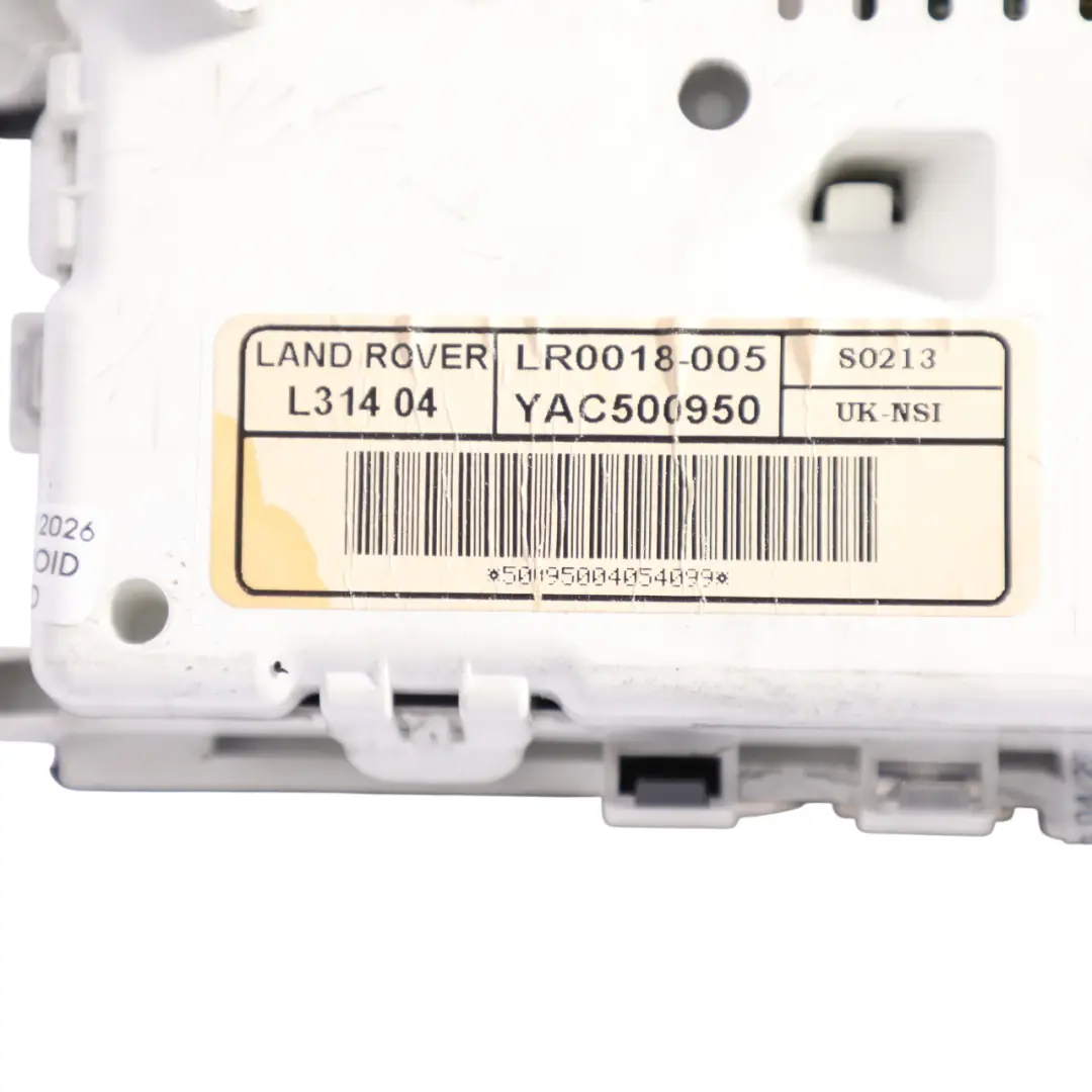 Speedometer Speedo Manual Diesel to Land Rover Freelander L314 with Part number YAC500950 Land Rover Freelander L314 Speedometer Speedo Manual Diesel - SKU RHD-YAC500950 - Part number YAC500950
