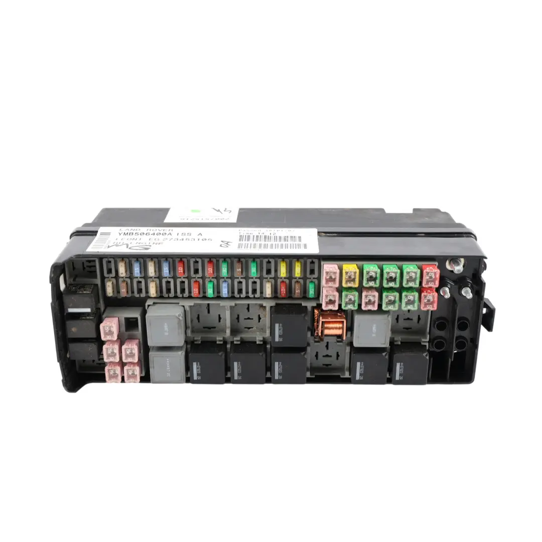 Fuse Box Control Unit Module to Land Rover Discovery 3 L319 Engine with Part number YMB506400A Land Rover Discovery 3 L319 Engine Fuse Box Control Unit Module - SKU RHD-YMB506400A - Part number YMB506400A
