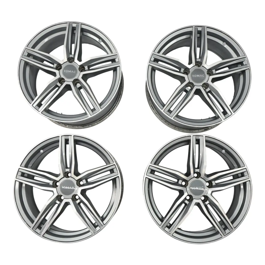  Romac Venom Jante Alliage Argent 17" 7.5J ET:45 VIA Set - SKU ROMAC-VIA-17-SET - Numéro de pièce ROMAC-VIA-17-SET