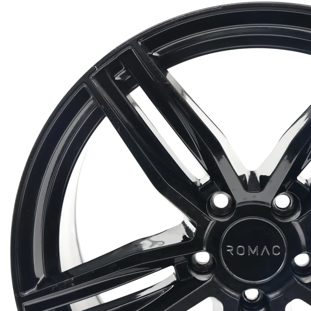  Romac Venom Felga Aluminiowa Czarny Połysk 18" 8.5J ET:45 - SKU ROMAC-VIA-18-7 - Numer Części ROMAC-VIA-18