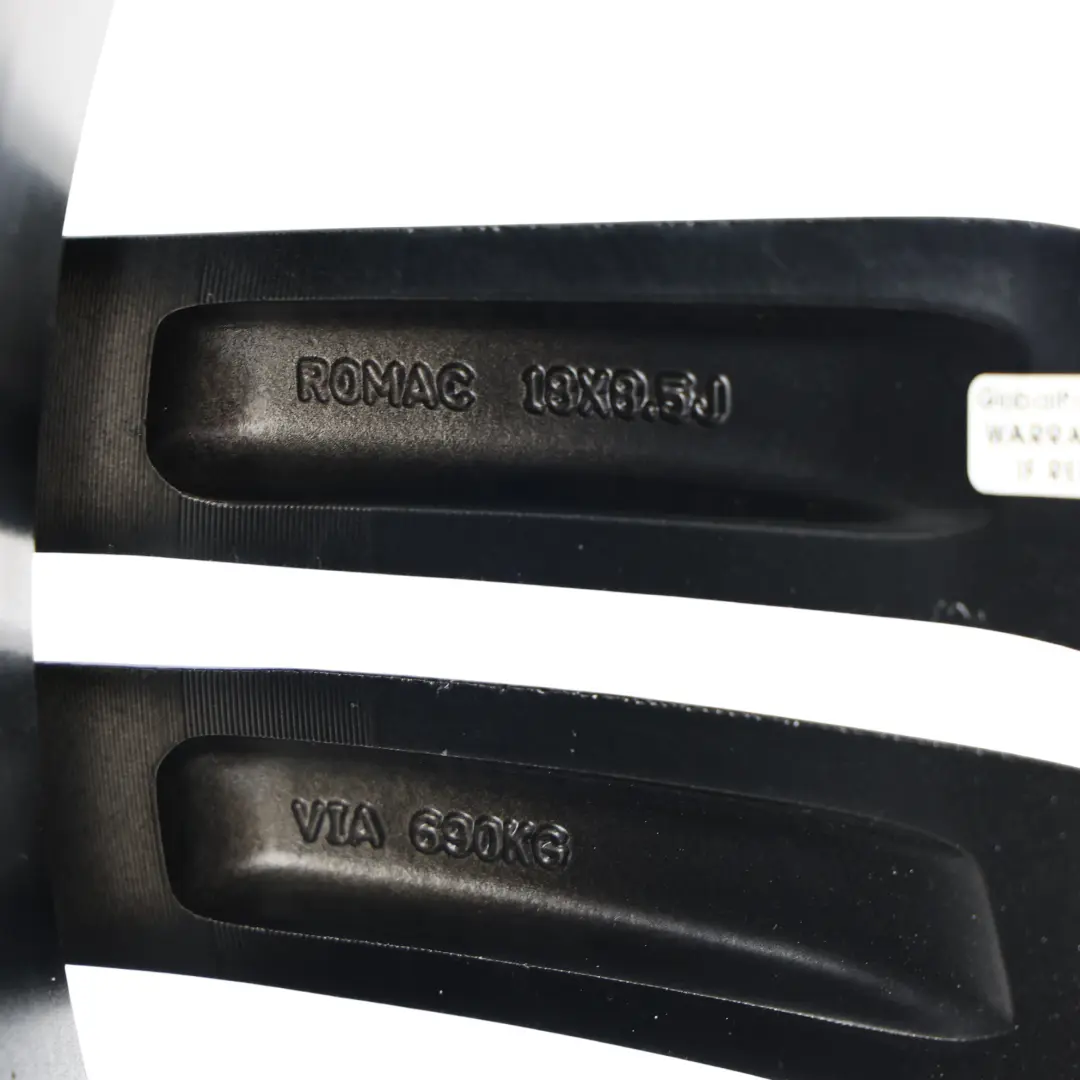 Romac Venom Cerchio Lega Nero Lucido 18" 8.5J ET:45 per con numero di parte ROMAC-VIA-18 Romac Venom Cerchio Lega Nero Lucido 18" 8.5J ET:45 - SKU ROMAC-VIA-18-9 - Numero di parte ROMAC-VIA-18