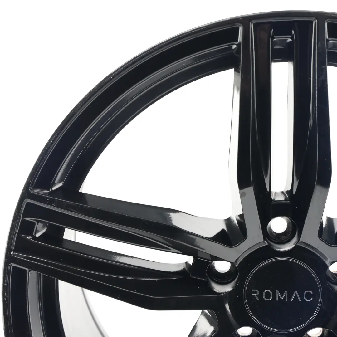  Romac Venom Felga Aluminiowa Czarny Połysk 18" 8.5J ET:45 - SKU ROMAC-VIA-18-9 - Numer Części ROMAC-VIA-18