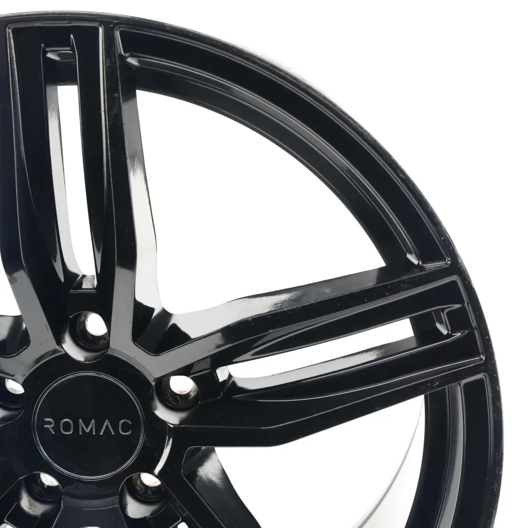  Romac Venom Llanta Aleación Negro Brillante 18" 8.5J ET:45 - SKU ROMAC-VIA-18-9 - Número de pieza ROMAC-VIA-18