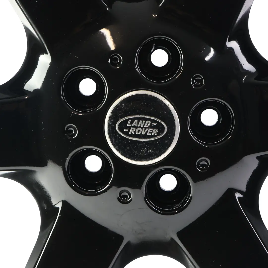 Land Rover Black Alloy Wheel Rim 17" 7J ET:46 - SKU RRC00207MNH-1 - Part number RRC00207MNH