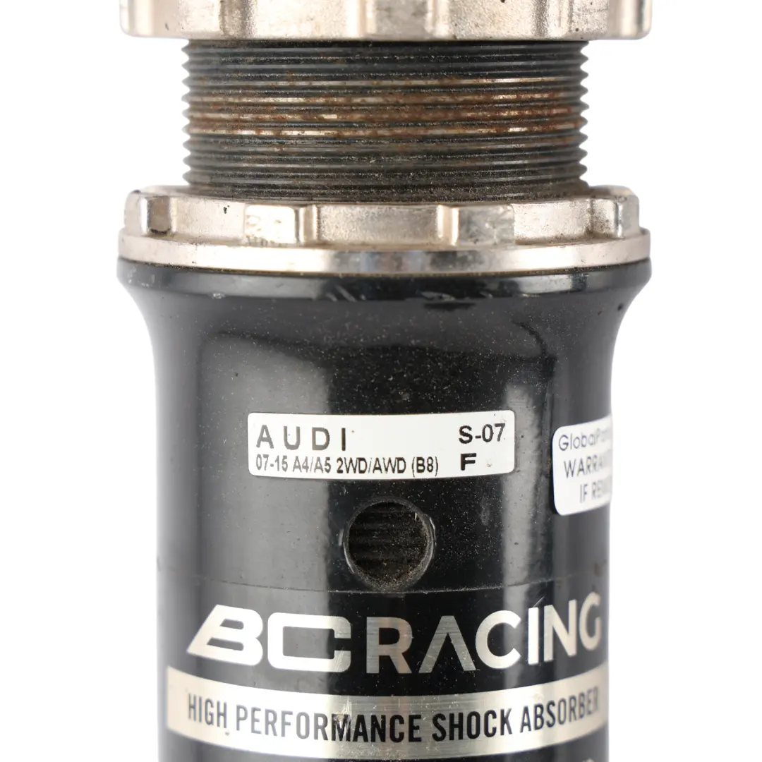 Coilover Set BC Racing Front Rear Left Right Suspension Spring Strut to Audi S4 B8 with Part number S4-B8-BC-RACING-SET Audi S4 B8 Coilover Set BC Racing Front Rear Left Right Suspension Spring Strut - SKU S4-B8-BC-RACING-SET - Part number S4-B8-BC-RACING-SET