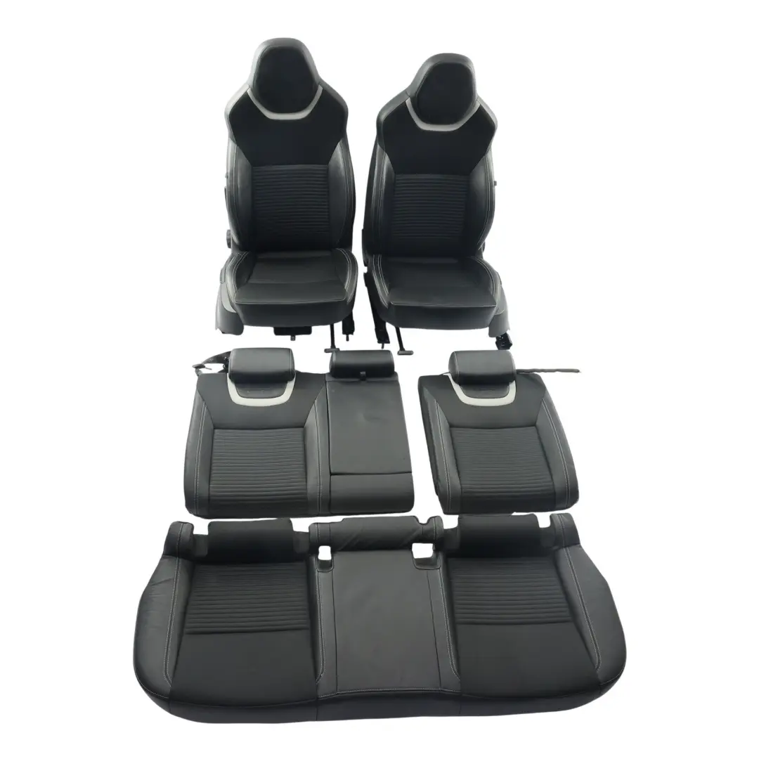 Skoda Octavia MK3 III VRS RS Vordere Sport Sitze Hinten Bank Leder Set - SKU SKODA-OCTAVIA-RS-5E-SEAT-SET - Teilenummer SKODA-OCTAVIA-RS-5E-SEAT-SET