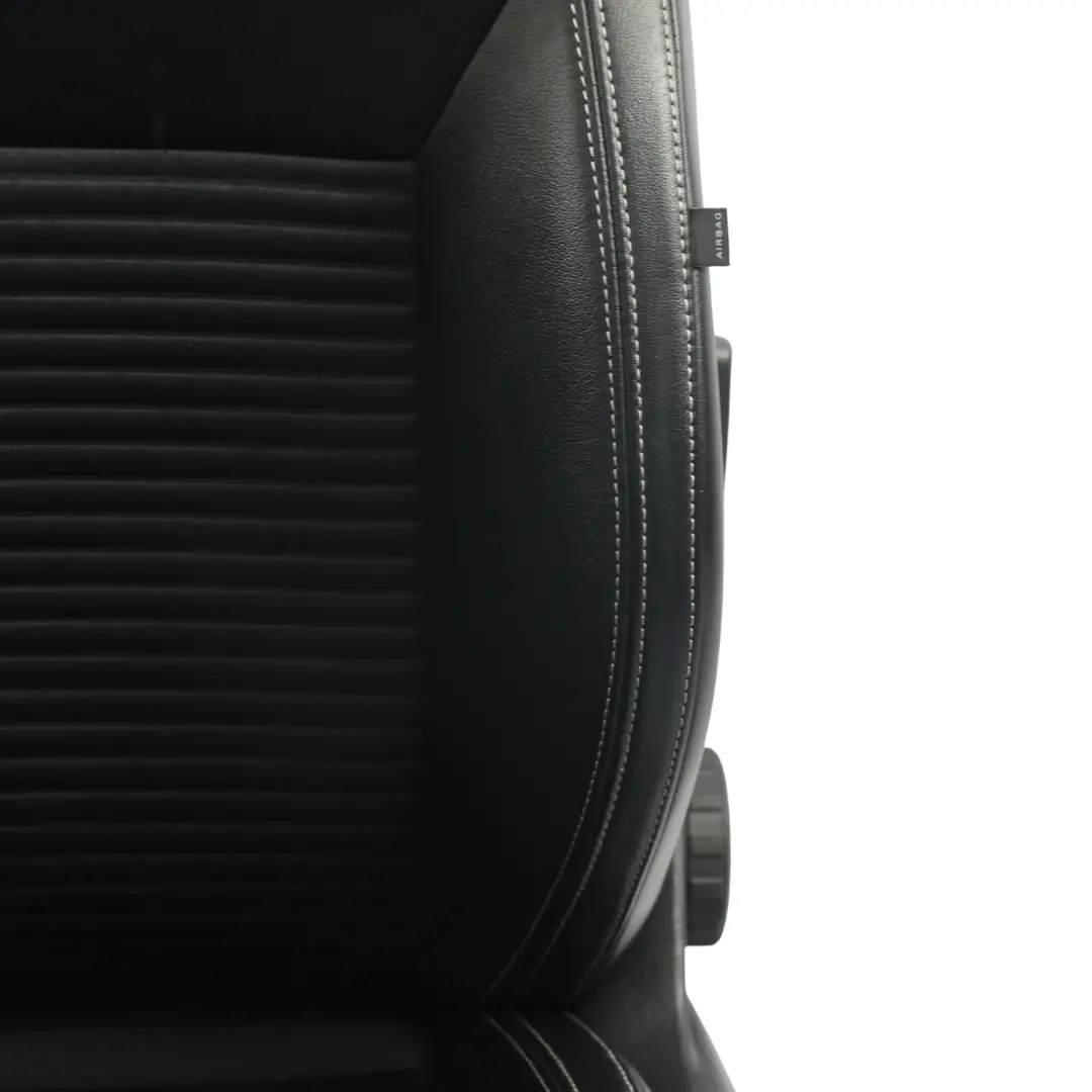Skoda Octavia MK3 III VRS RS Vordere Sport Sitze Hinten Bank Leder Set - SKU SKODA-OCTAVIA-RS-5E-SEAT-SET - Teilenummer SKODA-OCTAVIA-RS-5E-SEAT-SET