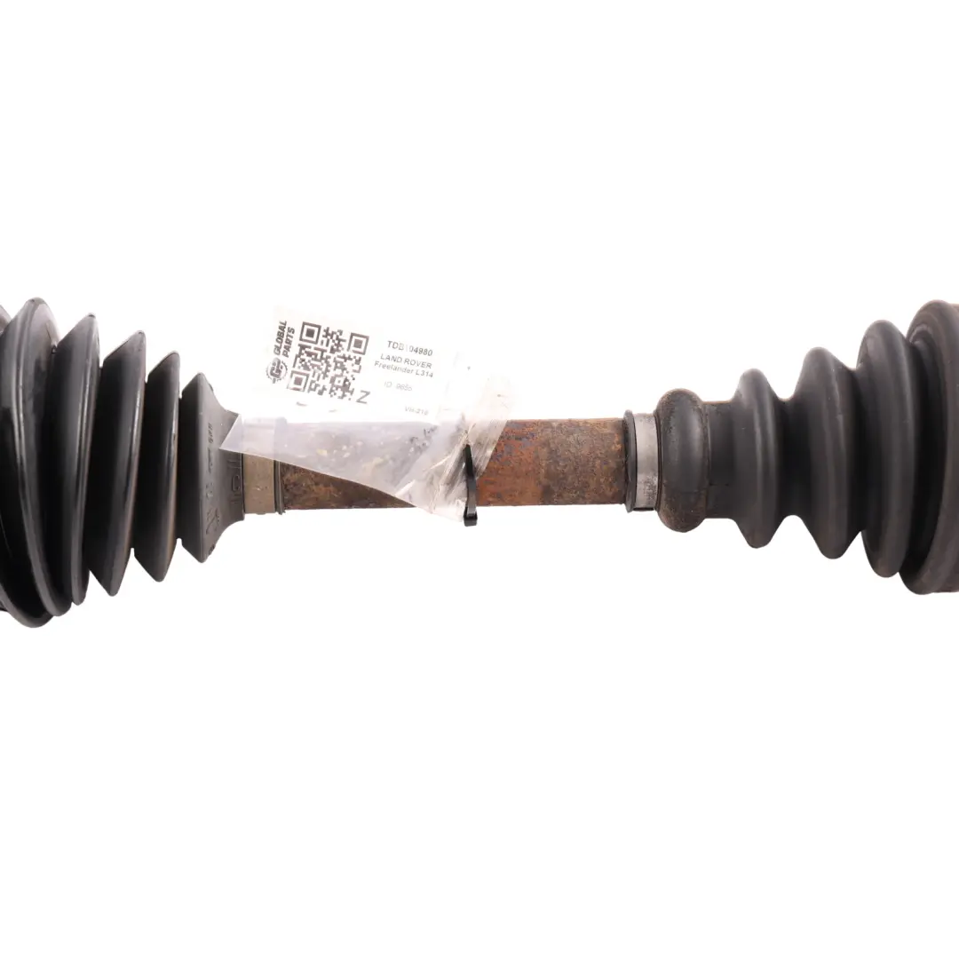 Front Axle Driveshaft Left N/S to Land Rover Freelander L319 2.0 TD4 with Part number TDB104980 Land Rover Freelander L319 2.0 TD4 Front Axle Driveshaft Left N/S - SKU TDB104980 - Part number TDB104980