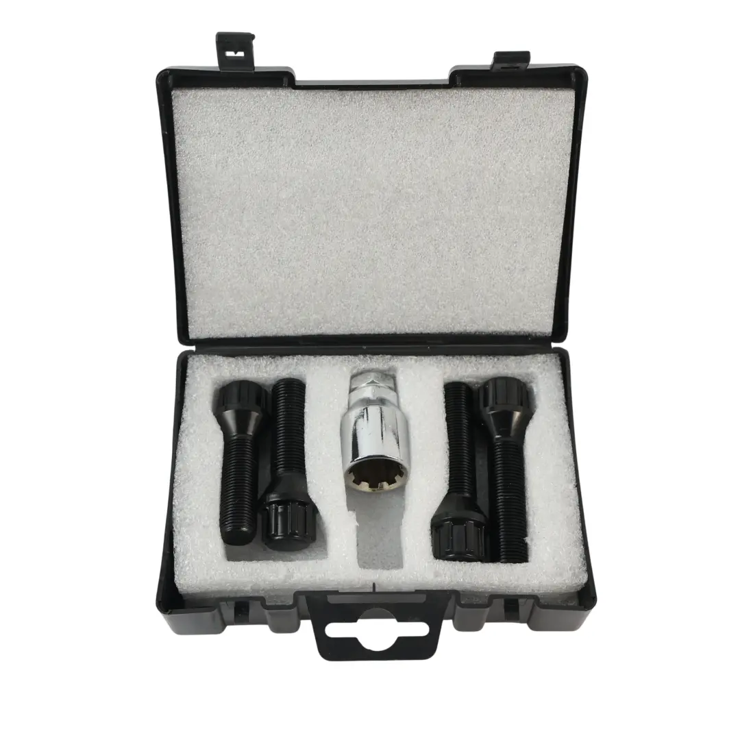  Écrous Boulons Sécurité Roue Noir Clé M14x1,25x40 50 - SKU UB540-550 - Numéro de pièce UB540-550