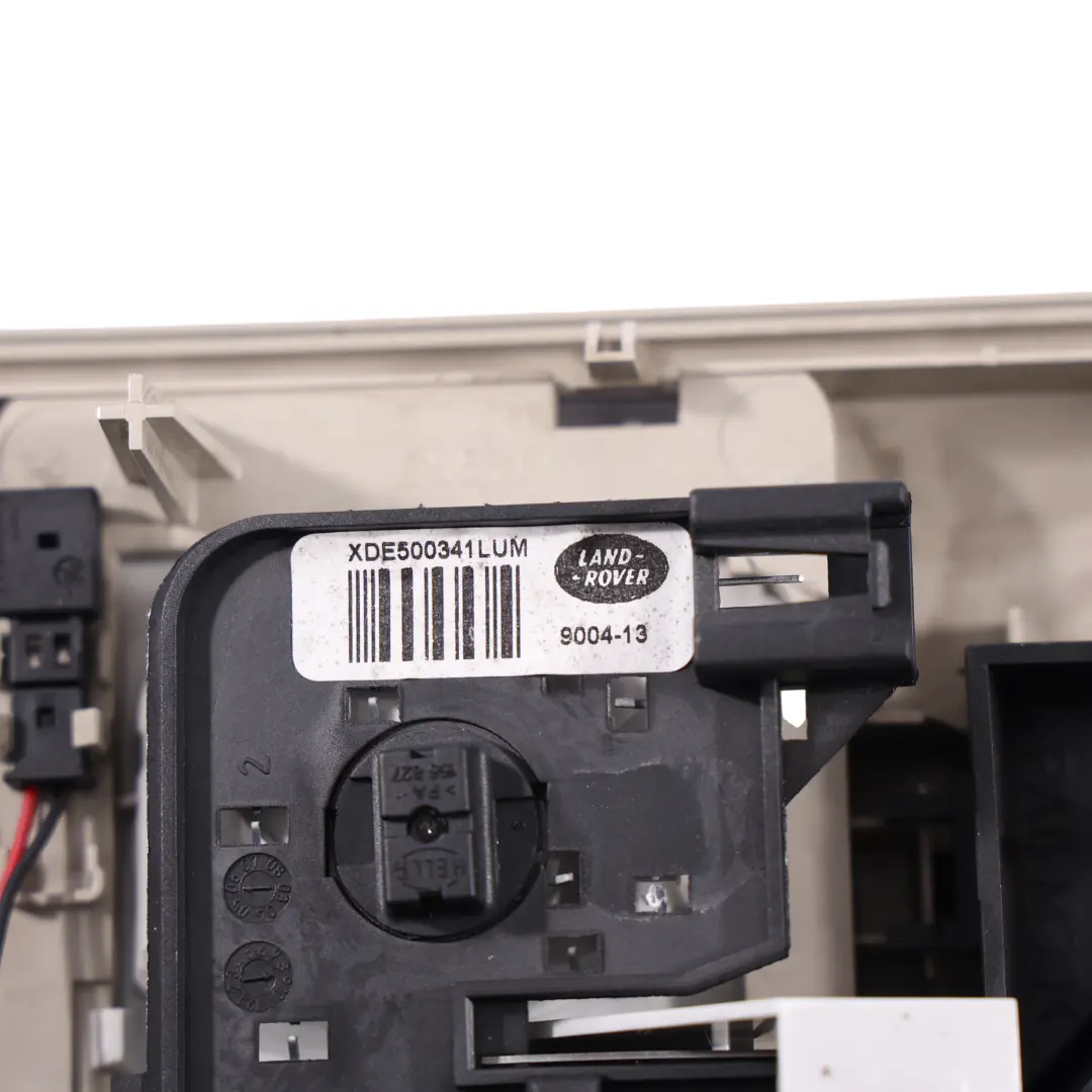 Land Rover Discovery 3 L319 Interrupteur Plafonnier Avant - SKU XDE500341LUM - Numéro de pièce XDE500341LUM